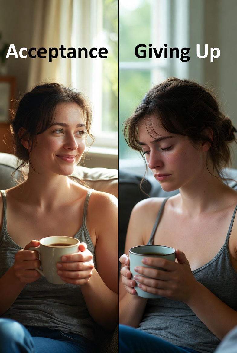 Acceptance vs giving up — the most misunderstood idea in ACT therapy